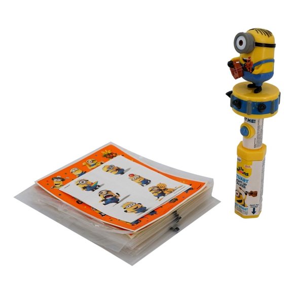 Minions Stuart Light Up Talker and Tattoo Stickers - Picture 3 of 5